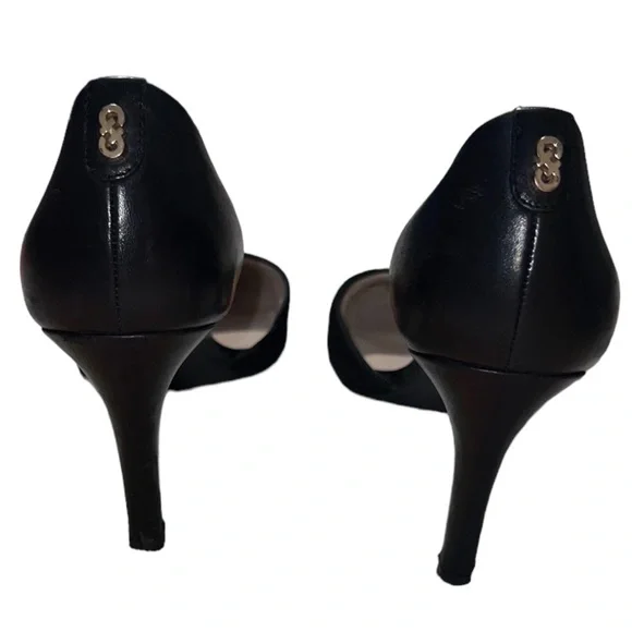 Cole Haan Rendon Pump II Black Suede Leather Size 7 - Picture 4 of 7